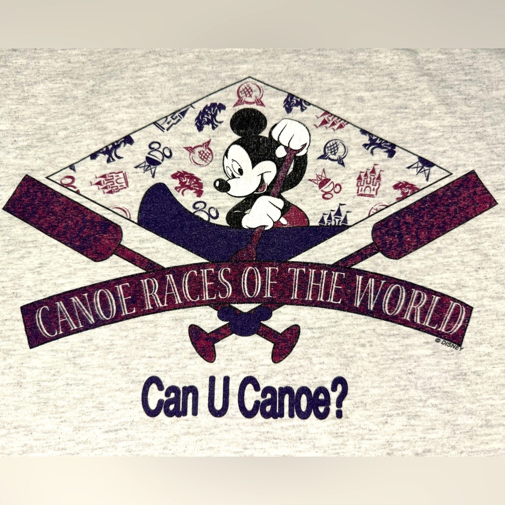 Disney Company D Cast Exclusive Canoe Races of the World Shirt